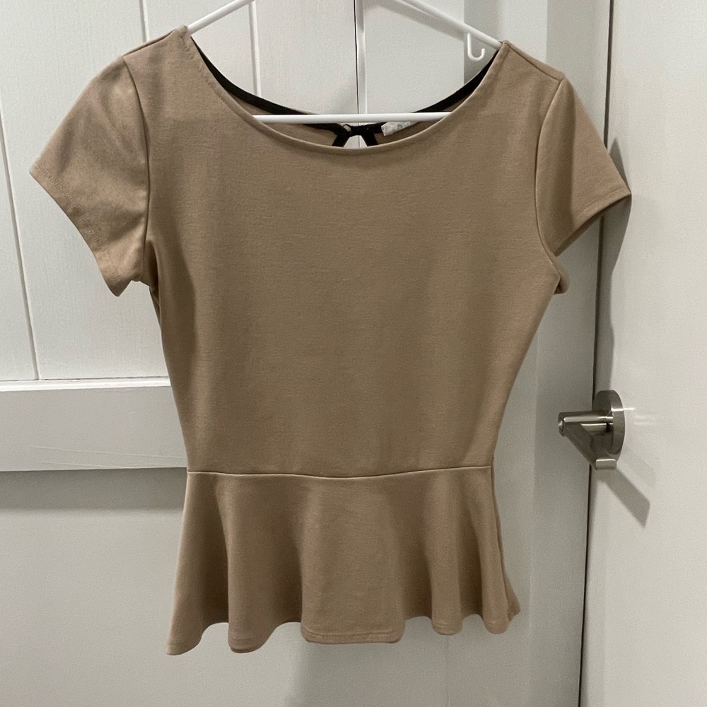 Tobi peplum top. Size small.